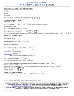 Fillable Online Blink Ucsd Edupi Information Formprincipal Investigator