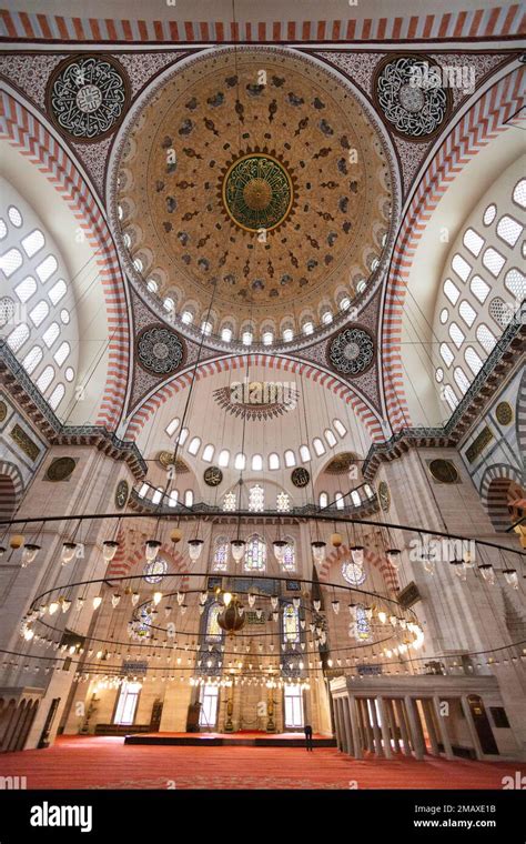 Interior Of Ehzade Mosque Ehzade Mosque Or Prince Mosque Or Ehzade