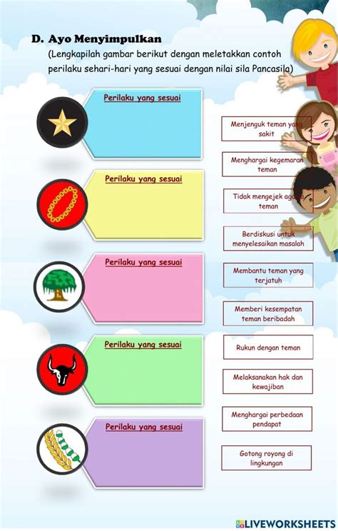 Lkpd Kelas Pkn Worksheet Preschool Activities Printable Kelas Sd