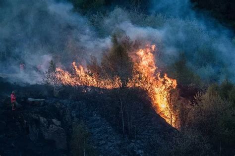 Dramatic Pictures Show Scorched Earth After