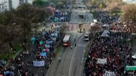 As Est Ahora El Acampe Piquetero Frente A Desarrollo Social