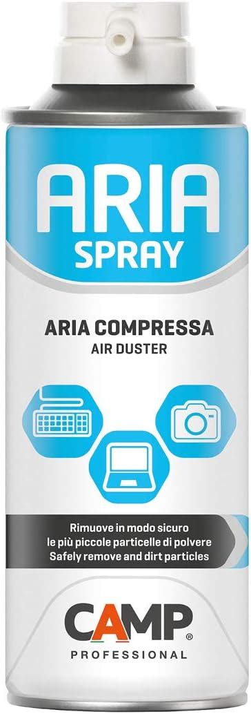 Camp Aria Spray Getto D Aria Compressa Per Pulire Computer Tastiere