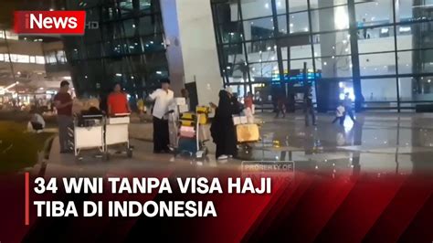 Sempat Ditahan Keamanan Arab Saudi Wni Tanpa Visa Haji Tiba Di