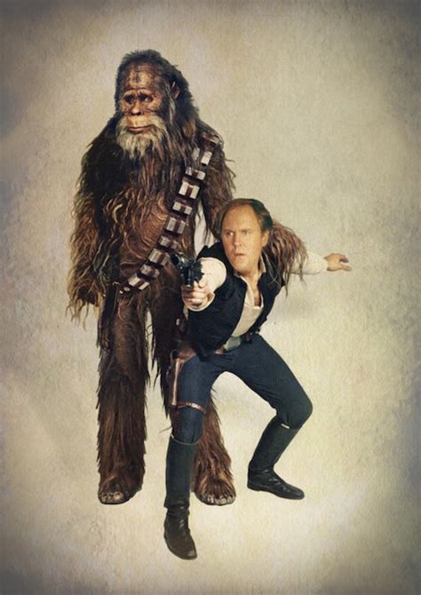 Star Wars Han Solo And Chewbacca Harry And The Hendersons Mash Up