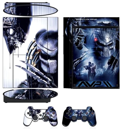 Aliens Q Vinyl Skin Sticker Protector For Sony Ps Super Slim