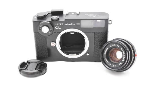 【やや傷や汚れあり】leitz Minolta ライツミノルタ Cl レンジファインダー フィルムカメラ ボディ M Rokkor Qf