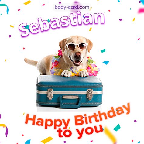 Birthday Images For Sebastian 💐 — Free Happy Bday Pictures And Photos