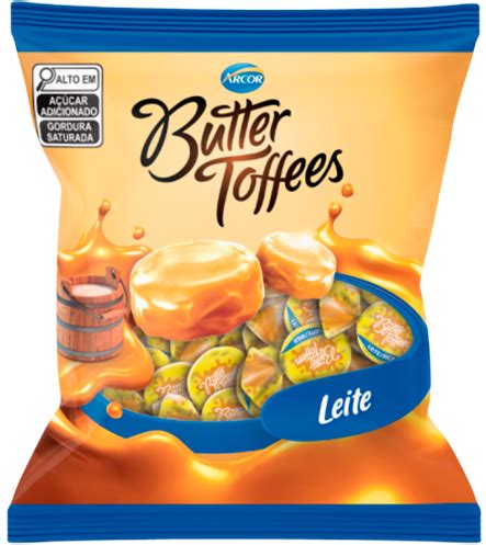 CARAMELO BUTTER TOFFEES LEITE ARCOR 500G Em Porto Alegre