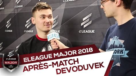 Après match avec devoduvek Misfits VS FlipSid3 ELEAGUE Major Boston