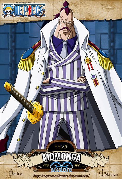 One Piece - Momonga El Vice Almirante Momonga (モモンガ中将 Momonga Chūjō