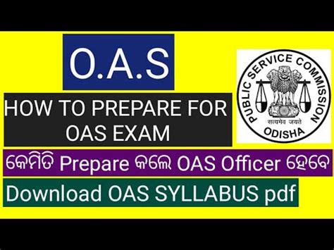 OAS EXAM PREPARATION OAS PREPARATION FOR BEGINNERS OAS PREPARATION