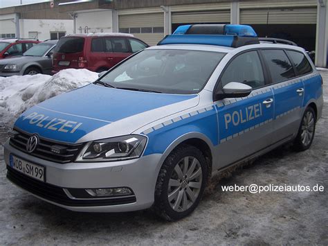 Polizeiautos De VW Passat B7 Variant