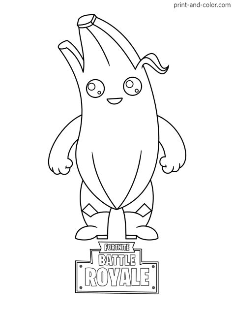 Fortnite Coloring Pages Print And