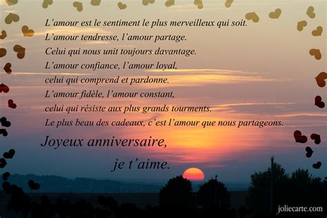 Cartes Virtuelles Joyeux Anniversaire Poeme Joliecarte