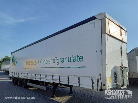 Schmitz Auflieger Curtainsider Mega Tilt Semi Trailer For Sale Germany