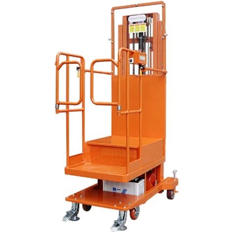 Semi Electric Aerial Order Picker Full Electrical Fruit Picker Electric