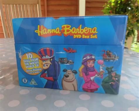 Hanna Barbera 10 Dvd Box Set Wacky Races Top Cat Hong Kong Phooey And