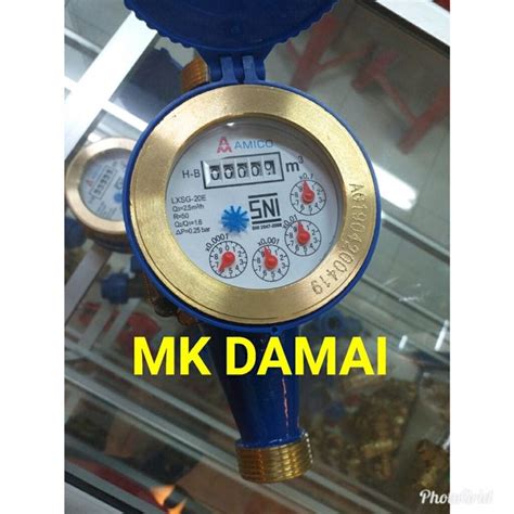 Jual Water Meter Amico Inch Meteran Air Amico Sni Di Lapak Mk