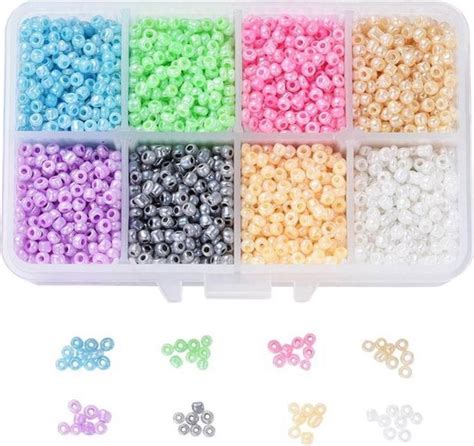 Kralen Kralen Set Voor Sieraden Maken Kleuren Pastel Mm Glas