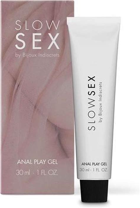 Bundle Slow Sex Anal Play Gel 30 Ml Met Glijmiddel Bol