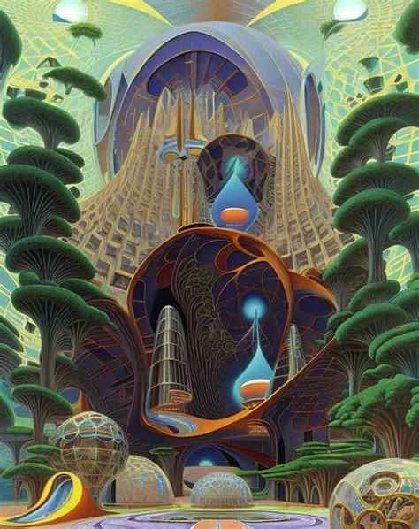 Solarpunk Landscape