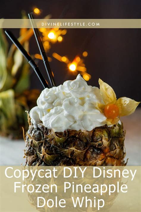 Copycat Disney Dole Whip Pineapple Recipe