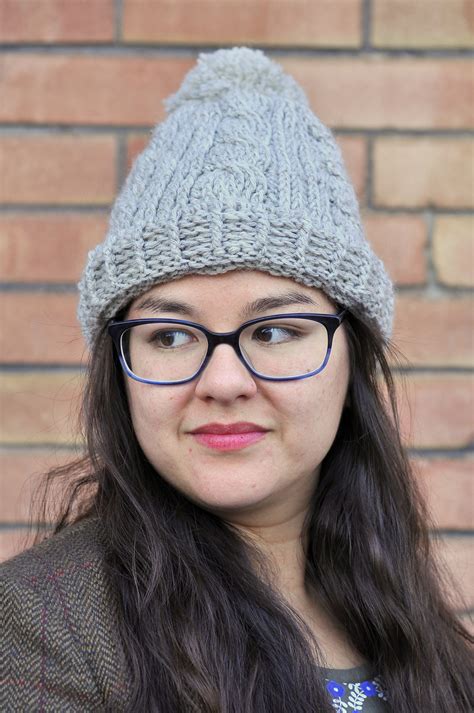 Diy Chunky Cabled Crochet Beanie With Free Pattern Kiku Corner