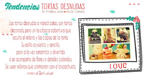 Dulces Perfectos TENDENCIAS Tortas Desnudas Naked Cakes Se Vino El Streptease De Las Tortas
