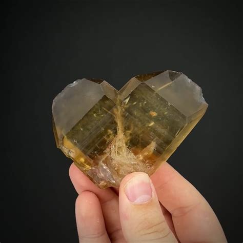 Quartz Var Citrine Japan Law Twinned Mansa Luapula Prov Zambia