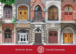 5" x 7" Postcard - Historic Cornell Doors (HORIZONTAL)