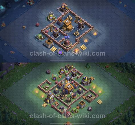 Meisterhütte Lvl 7 Anti 3 Sterne Base Link Layout Nachtdorf Coc Clash Of Clans 2023 Mh7