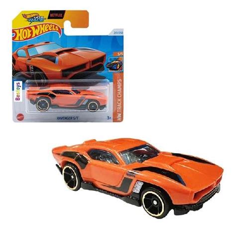 Models Hotwheels Hot Wheels Car 2024 217 250 Ravenger ST Track Champs