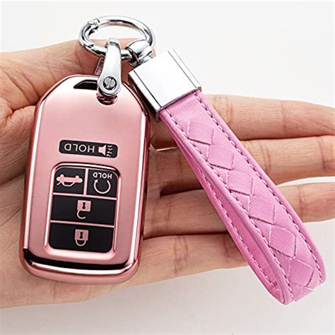 Bikte For Honda Key Fob Cover Key Fob Case For Honda Accord Civic Crv Pilot Odyssey Smart