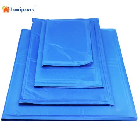 LumiParty Pet Self Cooling Mat Summer Soft Rapid Cooling Ice Pad Pet ...