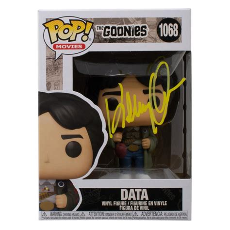 Ke Huy Quan Signed The Goonies 1068 Data Funko Pop Vinyl Figure