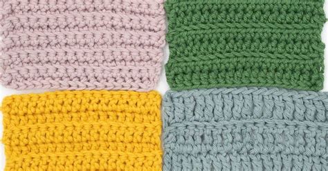 How To Crochet In The Back Loop Only Easy Stitches