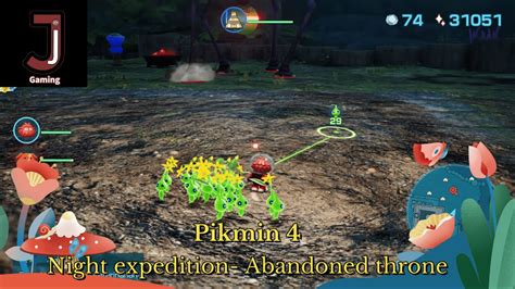 Pikmin 4 Night Expedition Abandoned Throne Giants Hearth YouTube