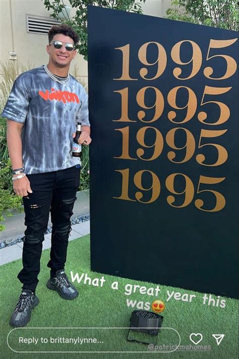 Patrick Mahomes celebrates birthday with wife Brittany Matthews