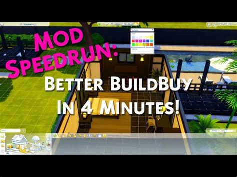 The Sims 4 Better Build Mod Features Walkthrough