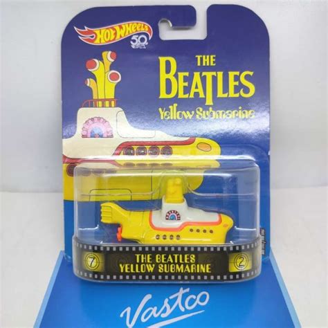 Promo Hot Wheels The Beatles Yellow Submarine Hotwheels Retro Entertainment Diskon 30 Di Seller