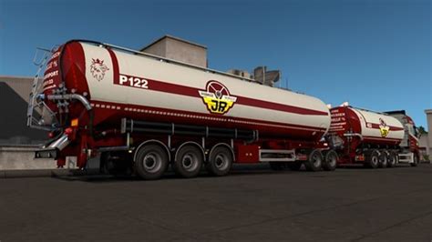 Ets Owned Feldbinder Silo Trailer V X V Trailer Mod F R