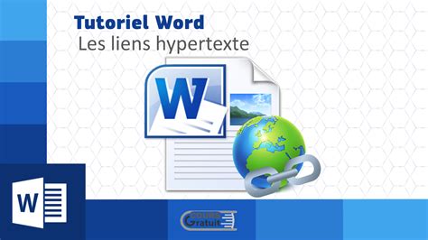 Tutoriel Word Les Liens Hypertexte Tutoriel Word