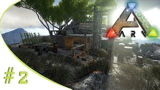 LETS PLAY ARK Survival Evolved 2 Wir Bauen Ein Haus Doovi