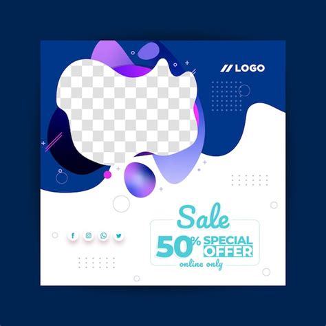 Plantilla De Banner De Venta De Gran Venta Y Plantilla De Oferta De