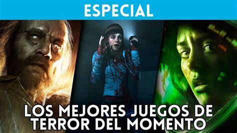 Los Mejores Juegos De Miedo Y Terror Del Momento Survival Horror