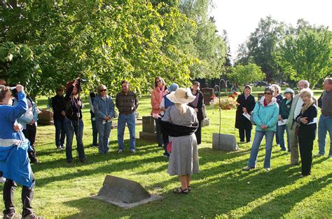 Cemetery Tours are back - Alaska Public Media