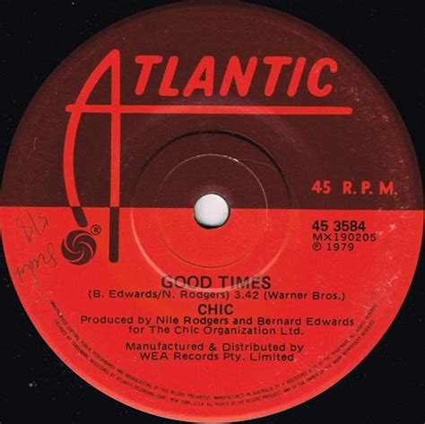 Chic - Good Times (1979, Vinyl) | Discogs