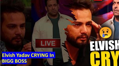 Elvish Yadav Crying In Big Boss Ott House 😭 Salman Khan Angry 😡