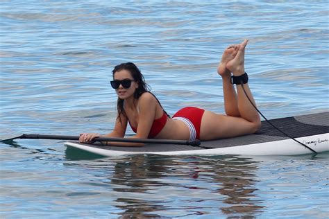 Hailee Steinfeld In Red Bikini Gotceleb