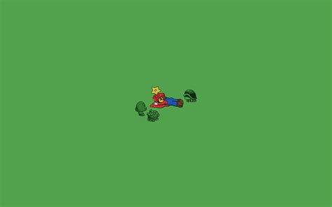 Mario From Super Mario Bros Super Mario Minimalism Humor HD